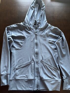 RBX Slate Blue Full-Zip Hoodie